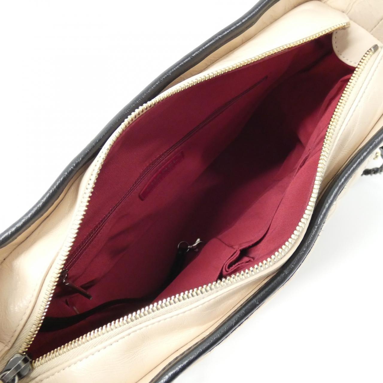 CHANEL Gabrielle 93824 Shoulder Bag 黑色 中古品A - 縮圖 8