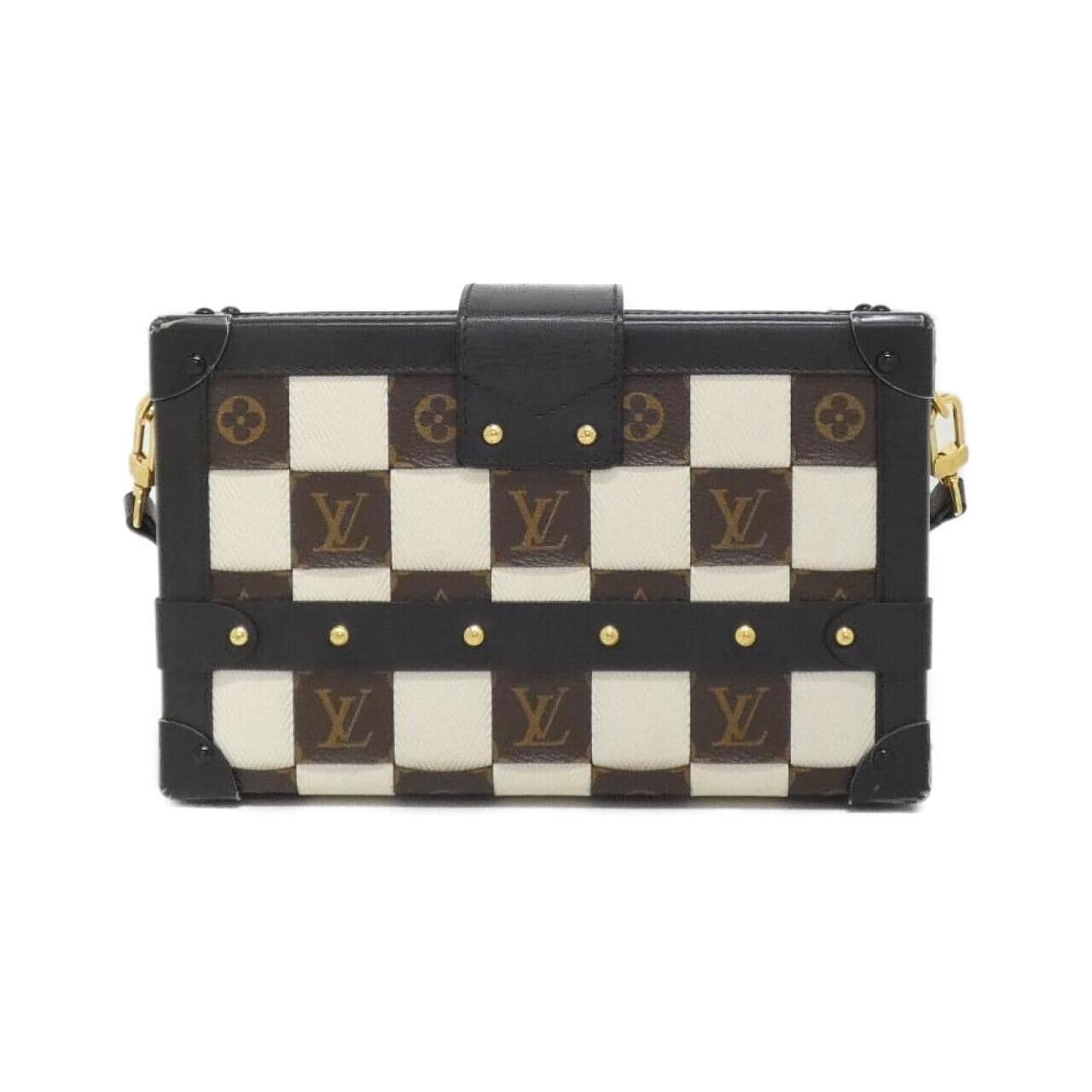 LOUIS VUITTON M53201 Shoulder Bag Monogram 黑色 Monogram 中古品A - 縮圖 2