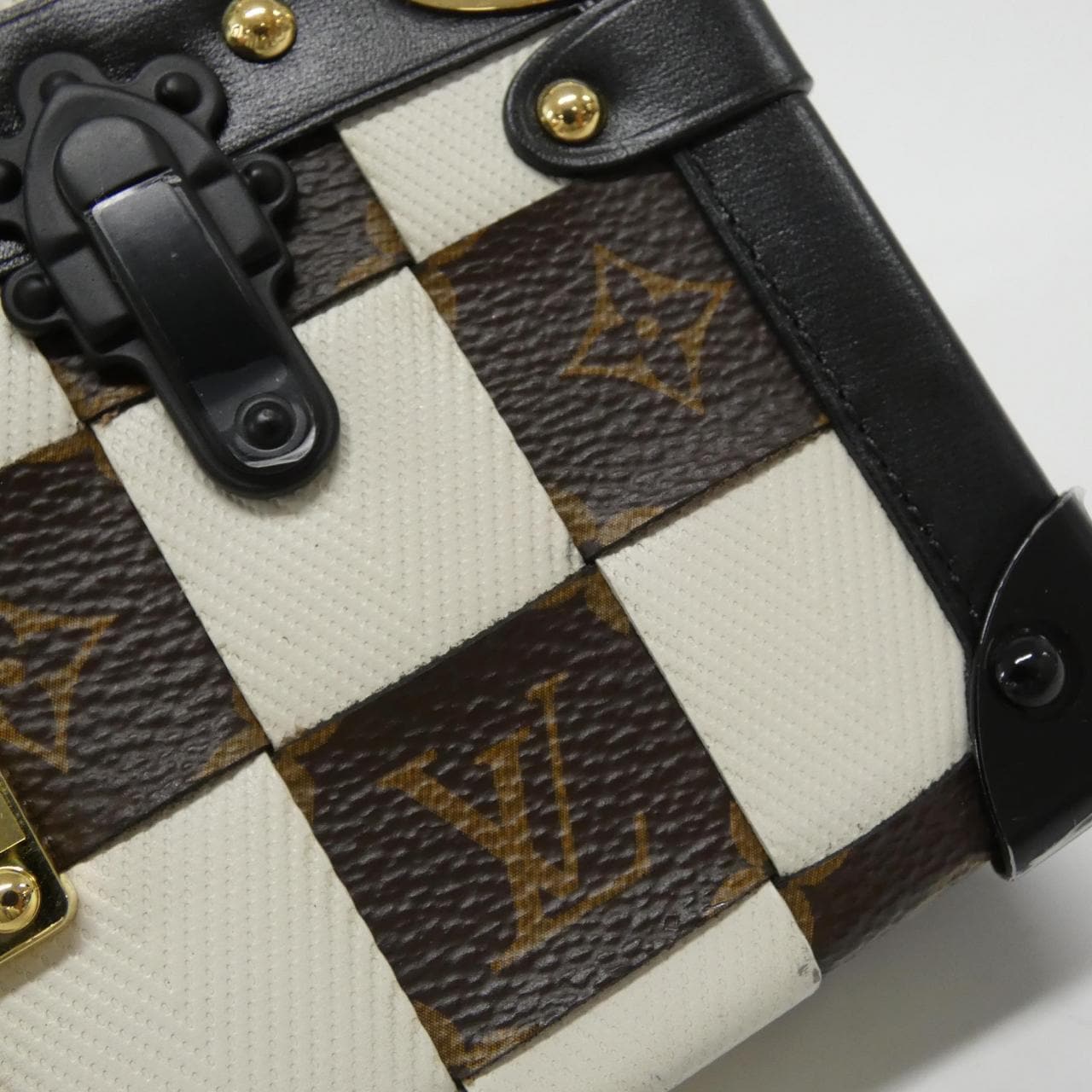 LOUIS VUITTON M53201 Shoulder Bag Monogram 黑色 Monogram 中古品A - 縮圖 4