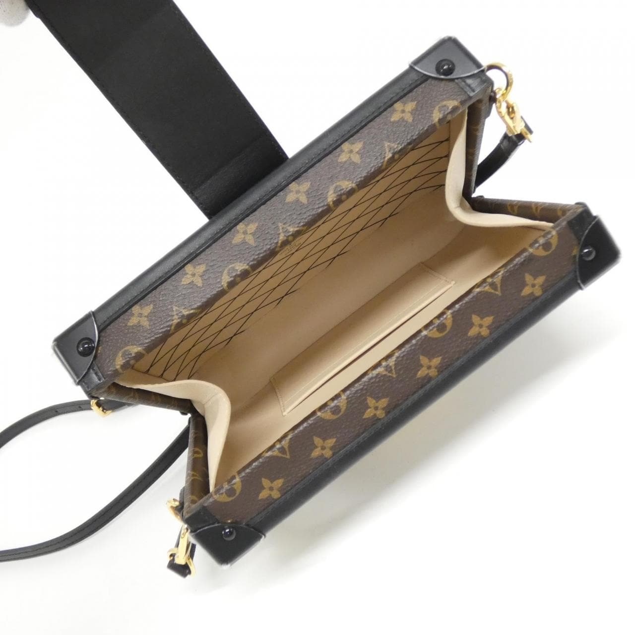 LOUIS VUITTON M53201 Shoulder Bag Monogram 黑色 Monogram 中古品A - 縮圖 8