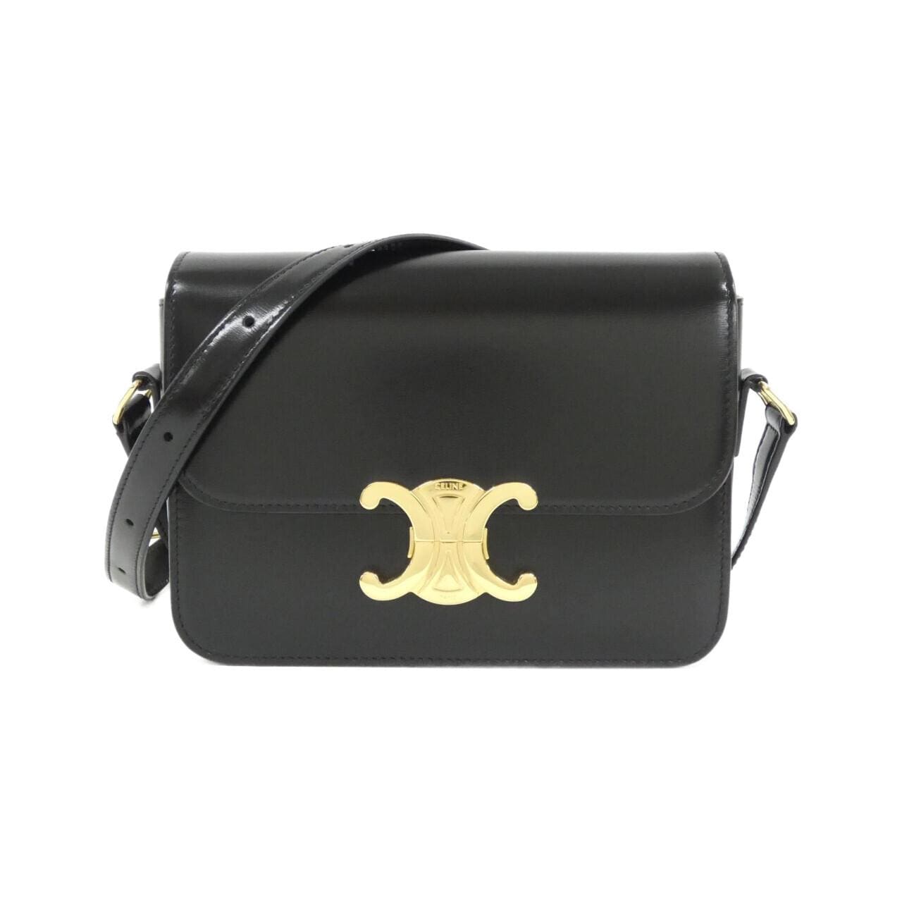 CELINE Triomphe 188423BF4 Shoulder Bag 黑色