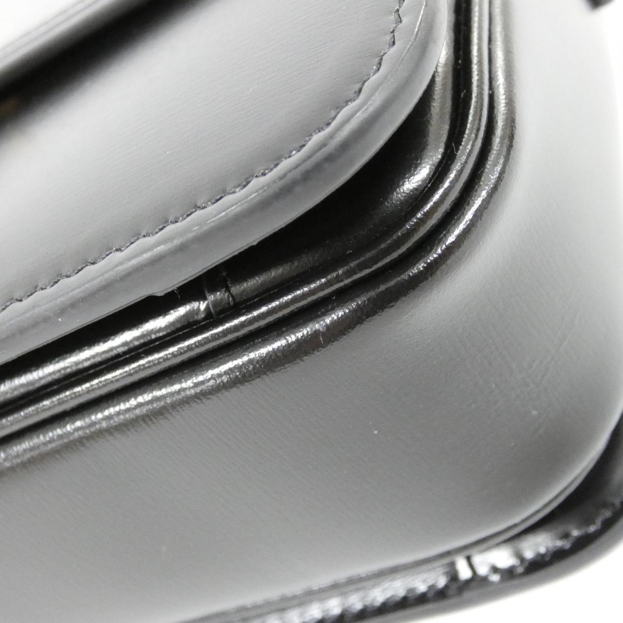 CELINE Triomphe 188423BF4 Shoulder Bag 黑色 中古品A - 縮圖 3