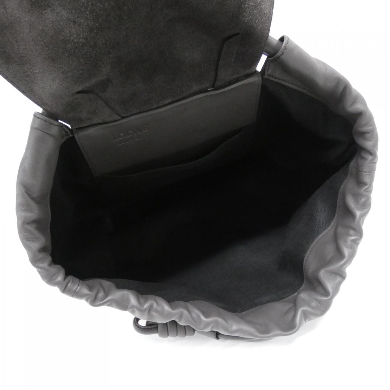 LOEWE Flamenco B411FLKX01 Backpack Black - Thumbnail 9