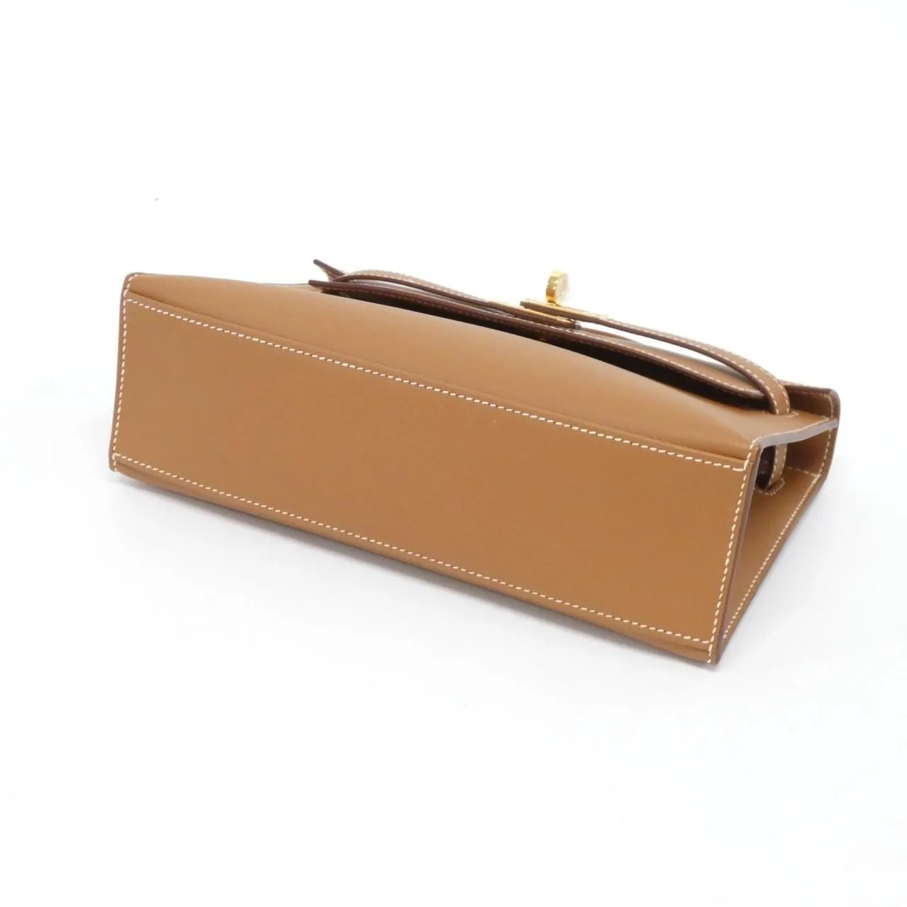 HERMES Kelly 049417CC Handbag Swift 金色 Swift 皮 未使用品 - 縮圖 3