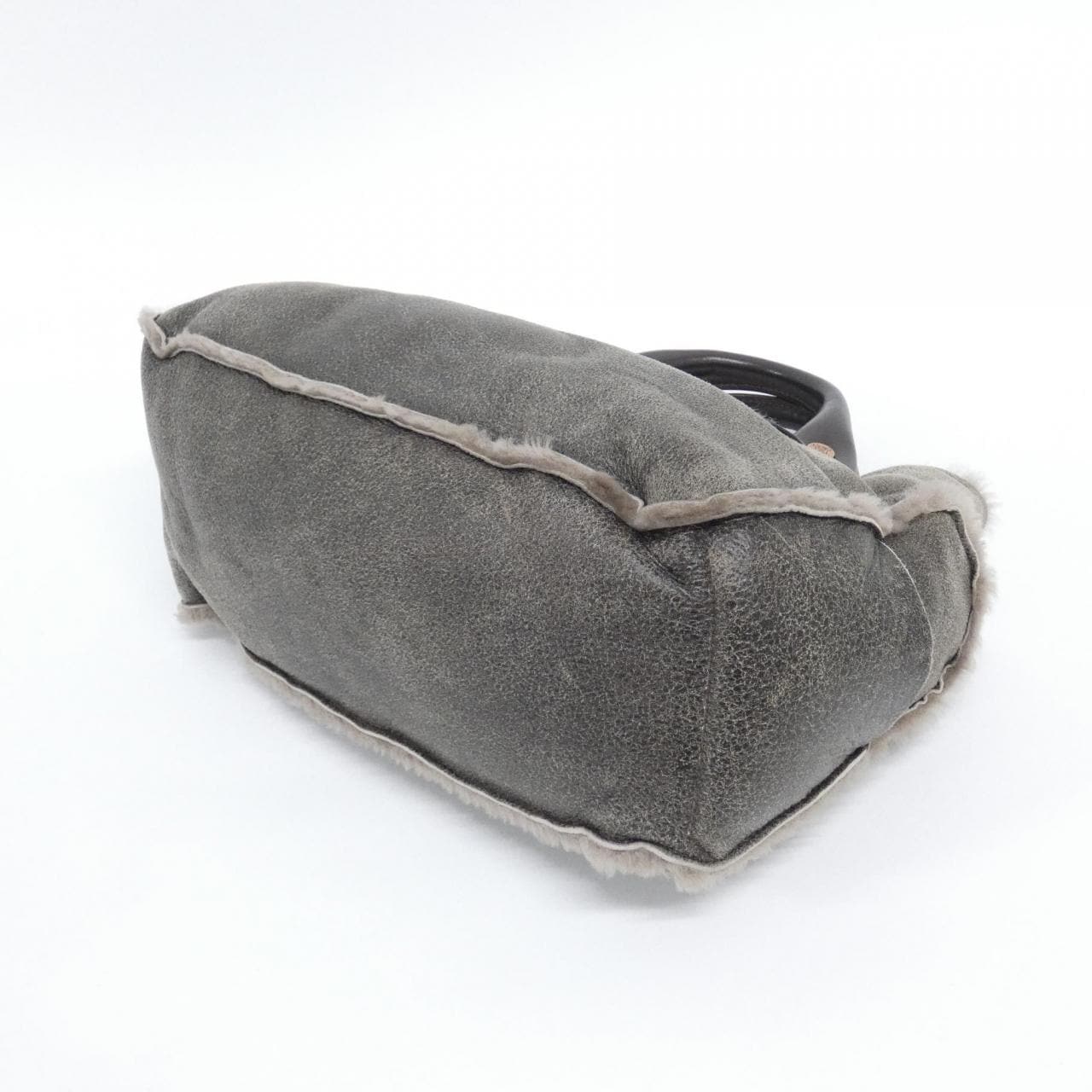 CELINE Boogie Bag Leather Brown Leather Rank A - Thumbnail 2