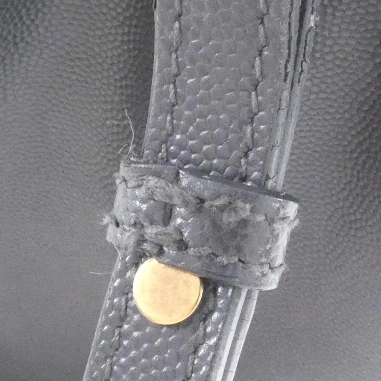 SAINT LAURENT Cassandre 578000 BOWNW Handbag Black Rank A - Thumbnail 8