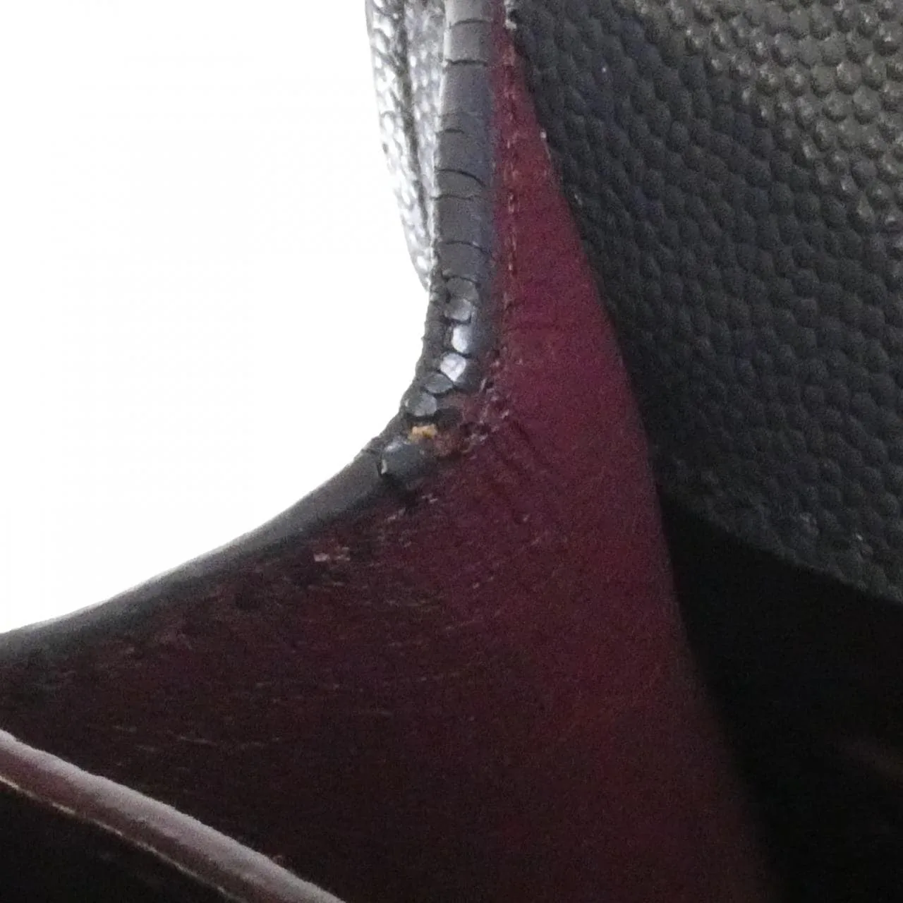 SAINT LAURENT Cassandre 578000 BOWNW Handbag Black Rank A - Thumbnail 10