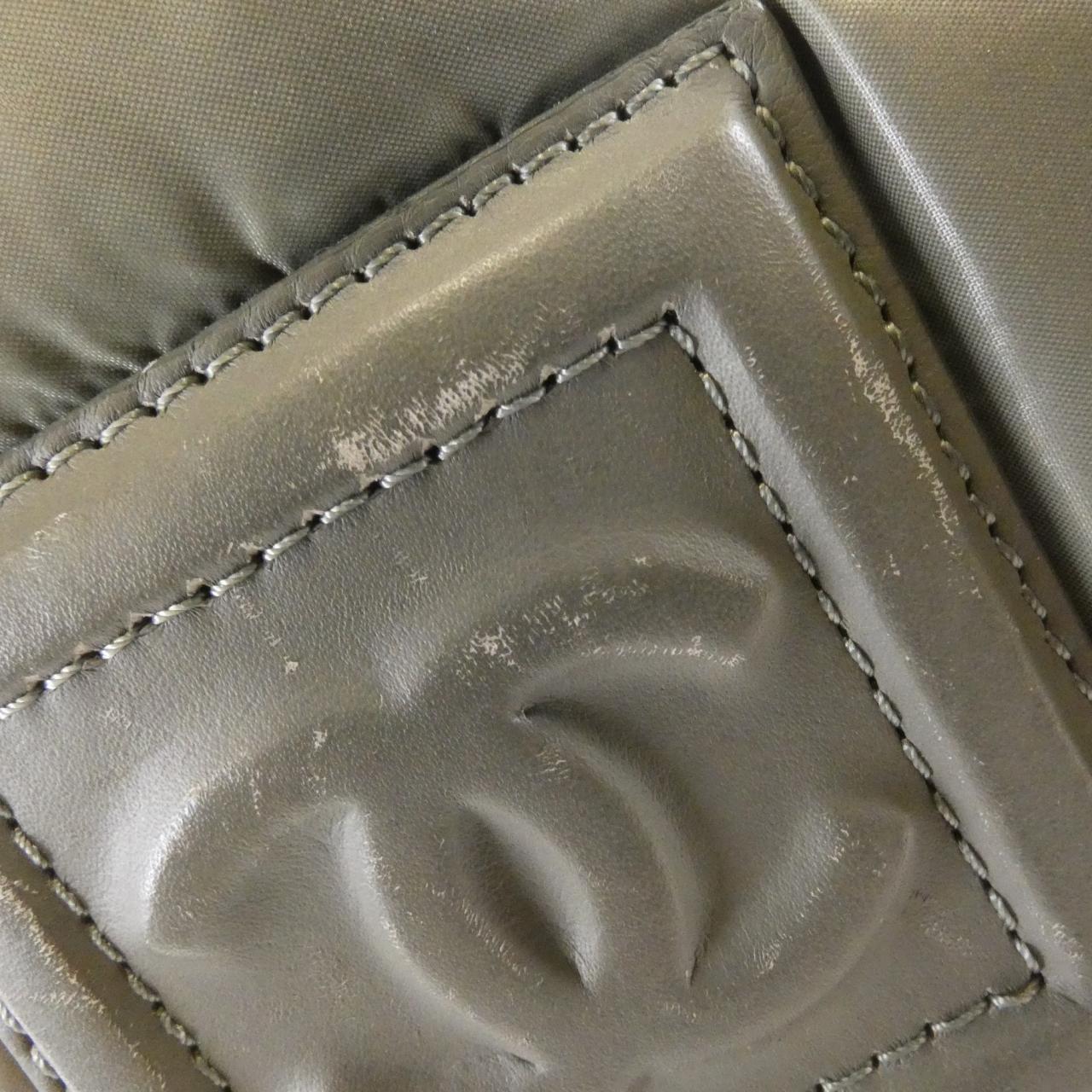 CHANEL 47107 Handbag Nylon Black Nylon - Thumbnail 3