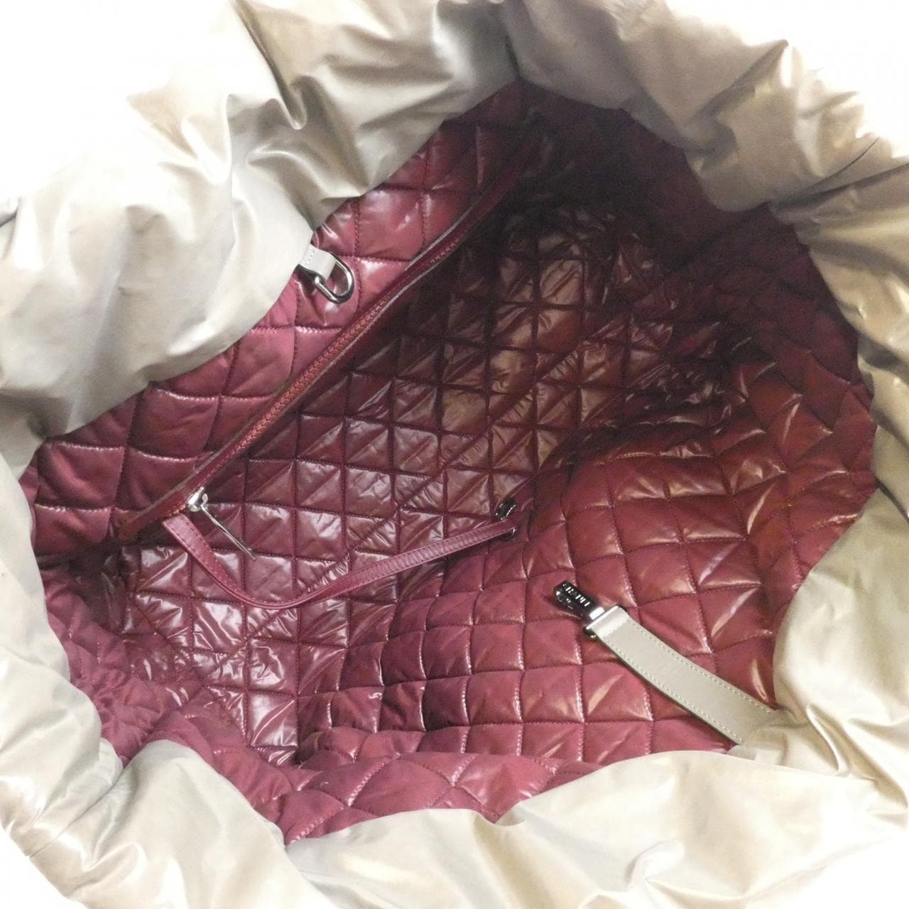 CHANEL 47107 Handbag Nylon Black Nylon - Thumbnail 9