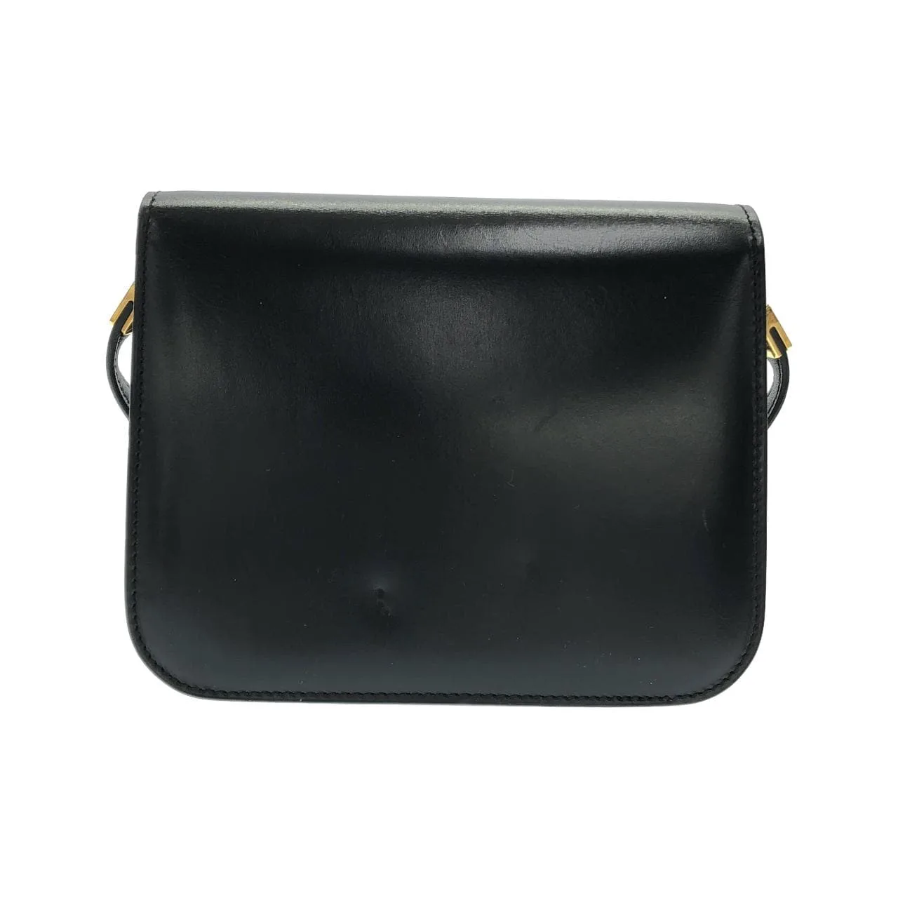 CELINE Shoulder Leather Black Leather Rank A - Thumbnail 2