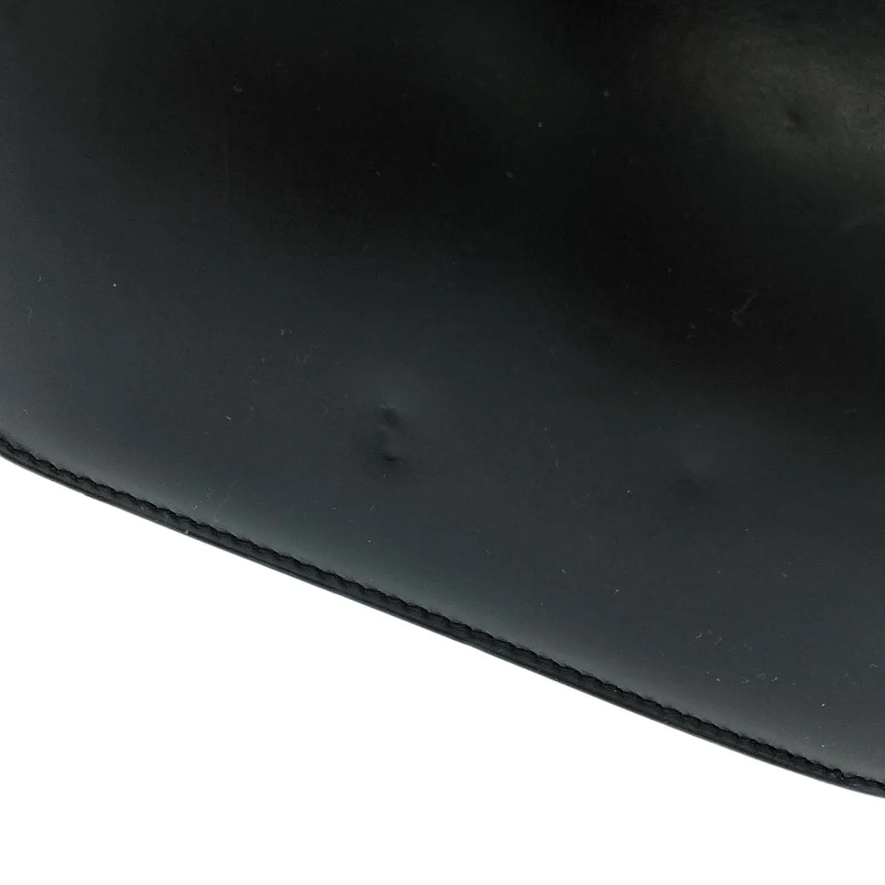 CELINE Shoulder Leather Black Leather Rank A - Thumbnail 3