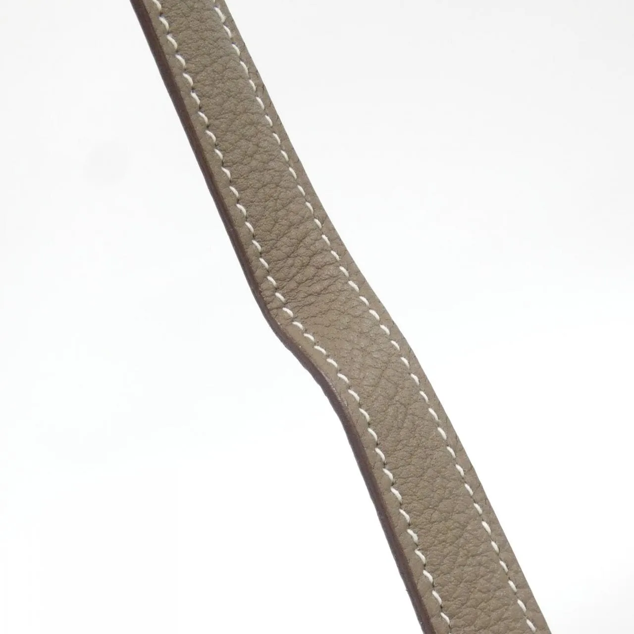 HERMES Kelly 044624CC Handbag Togo Etoupe Togo Leather Rank A - Thumbnail 8