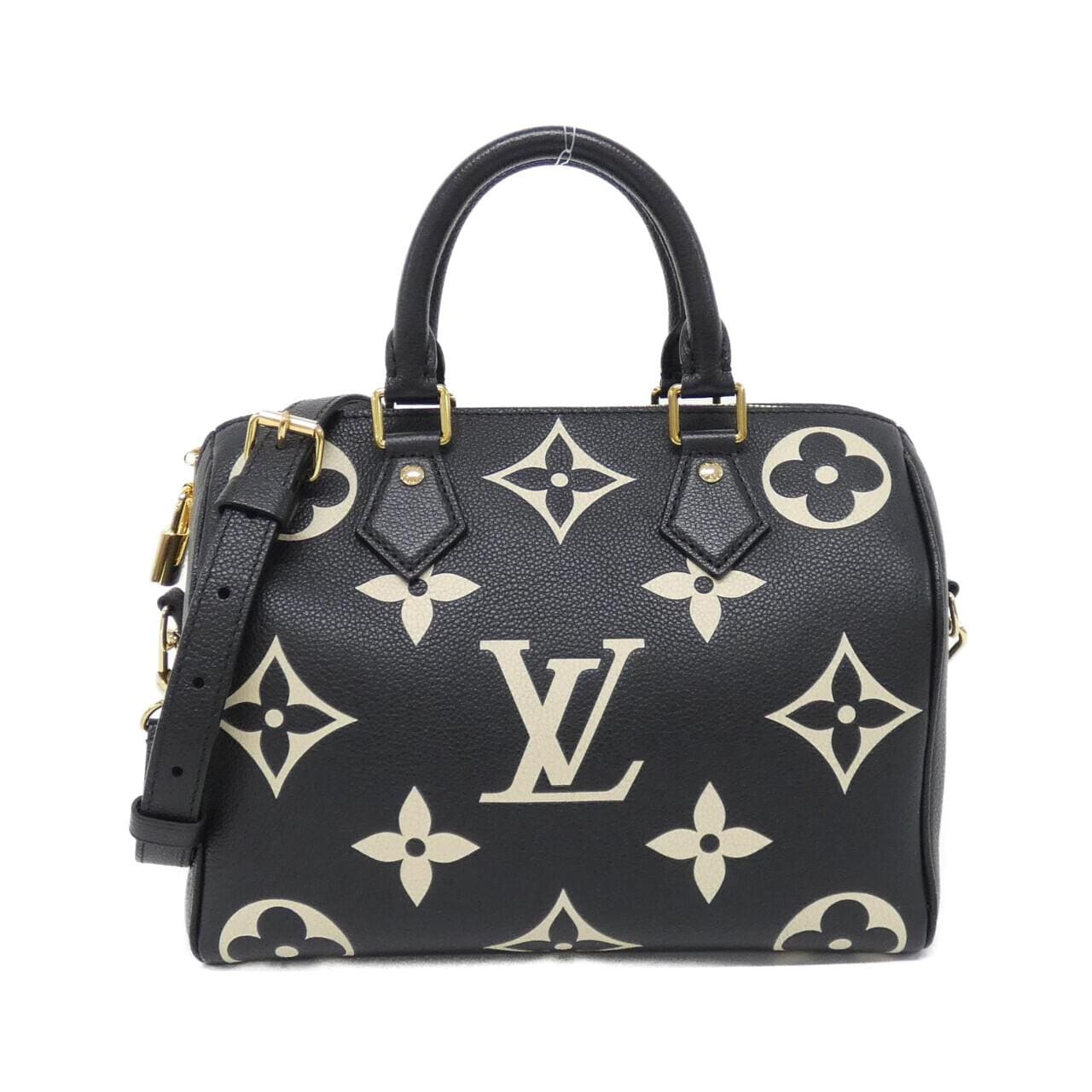 LOUIS VUITTON Speedy M58947 Boston Bag Monogram Black