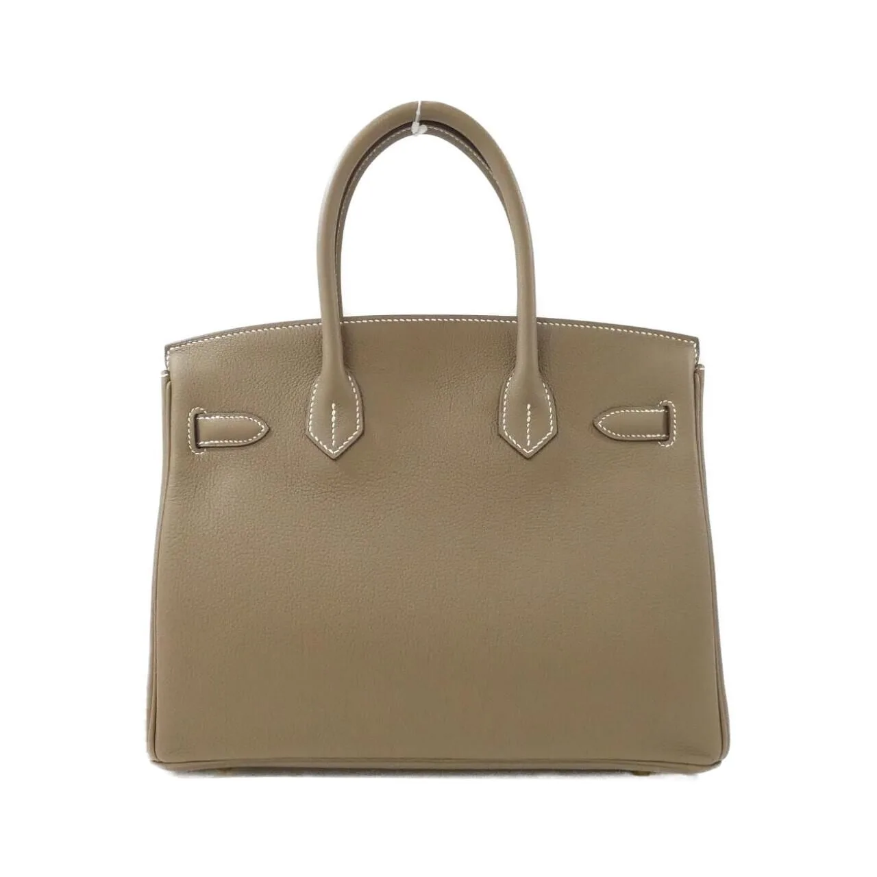 HERMES Birkin 027633CC Handbag Togo Etoupe Togo Leather Unused - Thumbnail 2