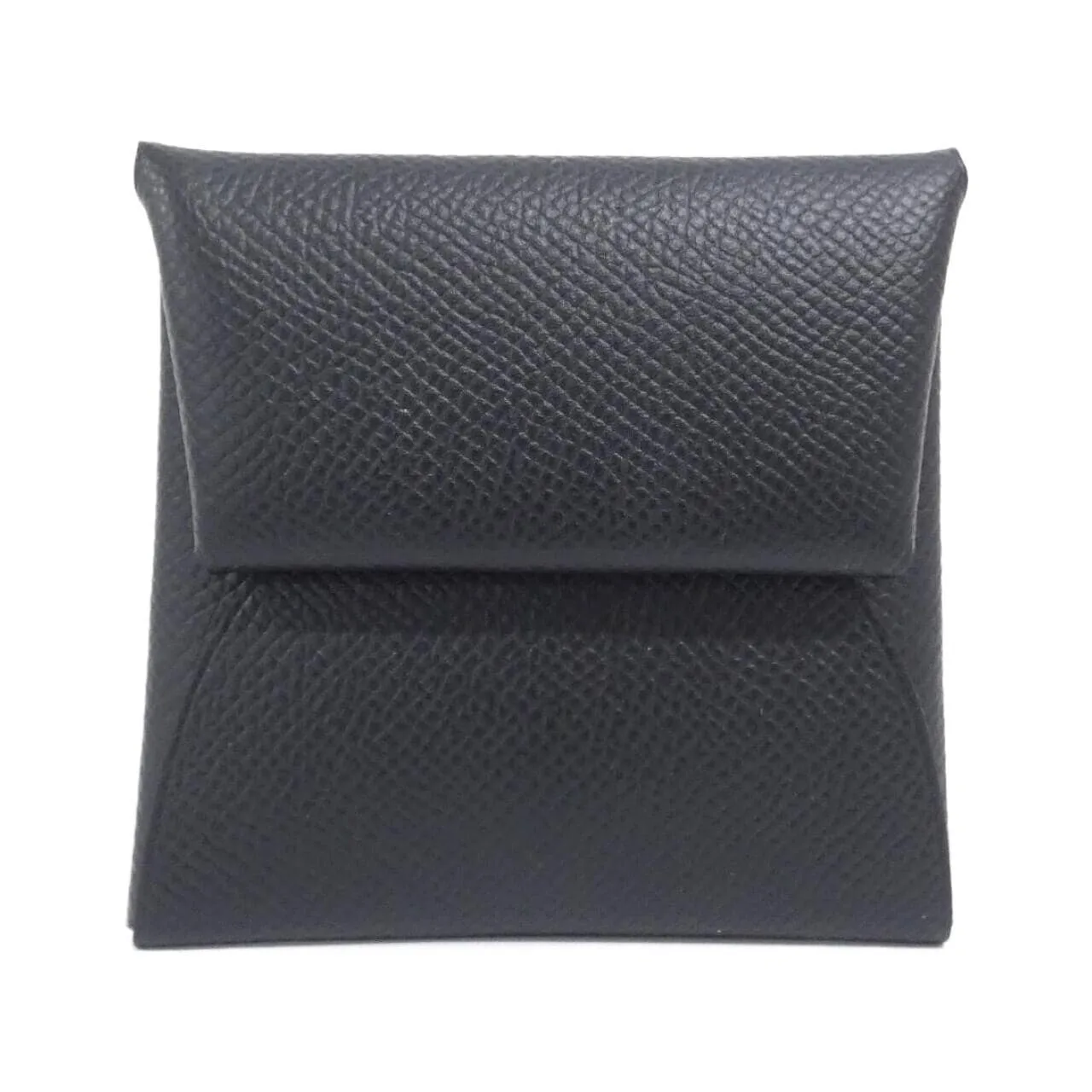 HERMES 078357CK Coin Case Epsom Black