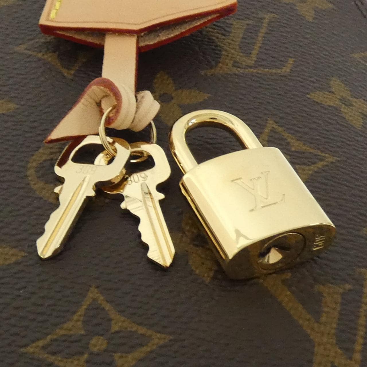 LOUIS VUITTON Alma M47132 Backpack Monogram 黑色 Monogram 中古品A - 縮圖 4