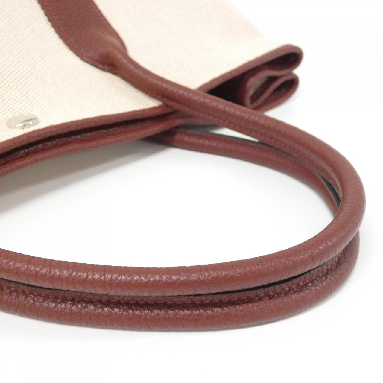 HERMES Garden Party HERMÈS 066781CK Bag Bordeaux Rank A - Thumbnail 3