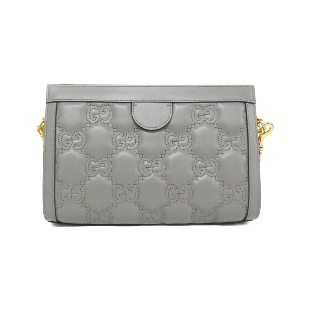 GUCCI 702200 UM8HG Shoulder Bag Leather Black Leather - Thumbnail 2