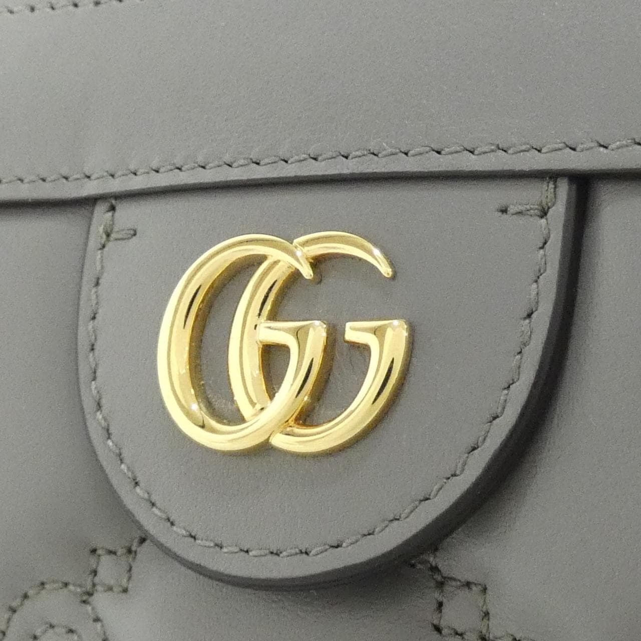 GUCCI 702200 UM8HG Shoulder Bag Leather Black Leather - Thumbnail 4