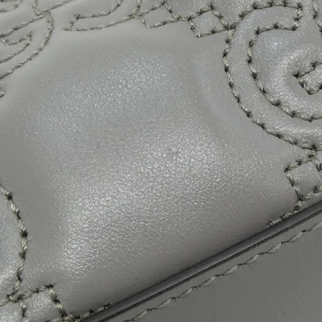 GUCCI 702200 UM8HG Shoulder Bag Leather Black Leather - Thumbnail 5