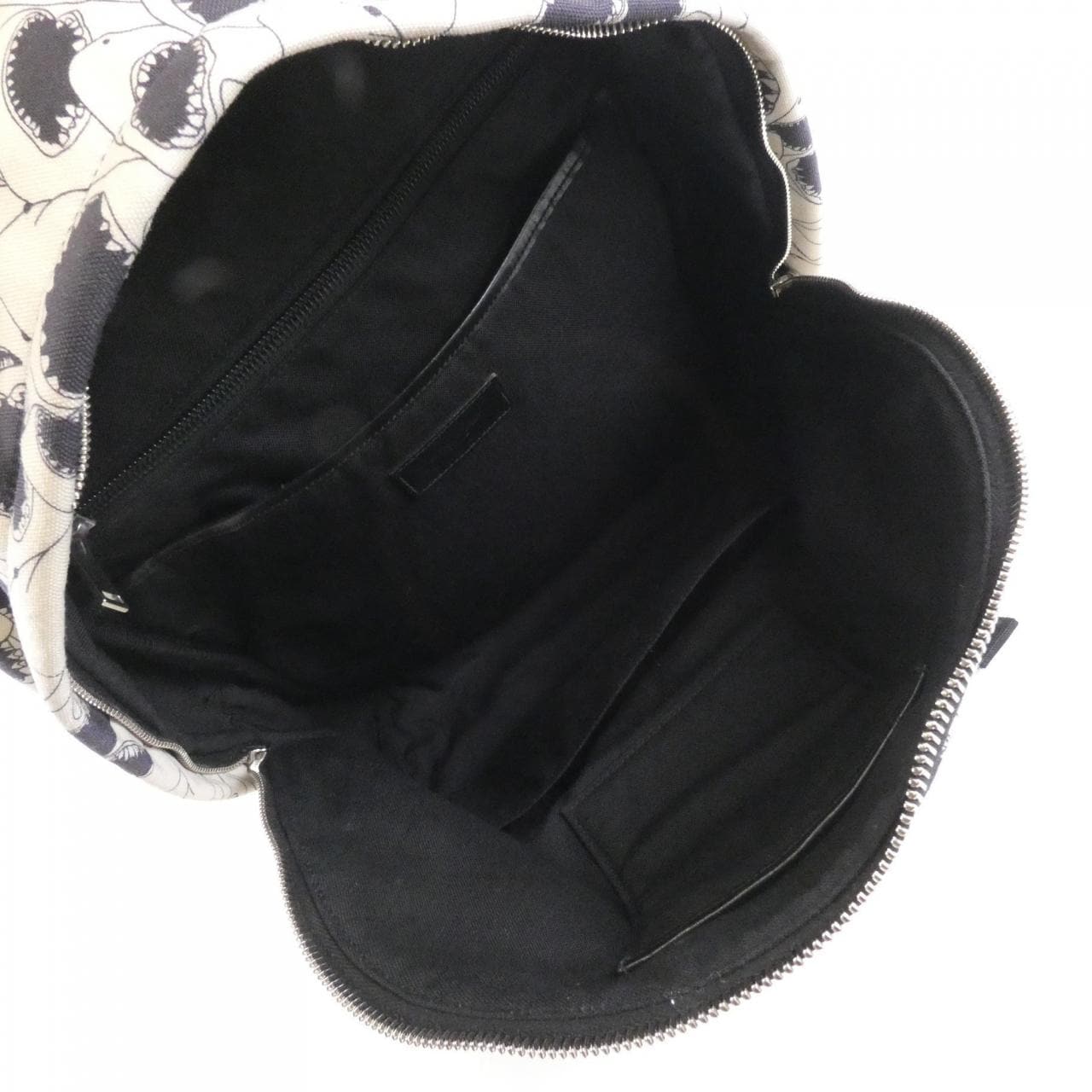 SAINT LAURENT 465448 Backpack Canvas White Canvas - Thumbnail 8