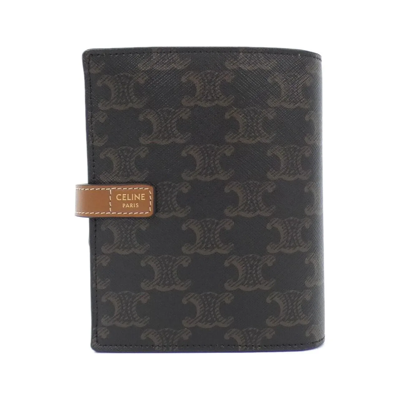 CELINE 4M3262AKL Wallet Canvas Black Canvas Rank A - Thumbnail 2