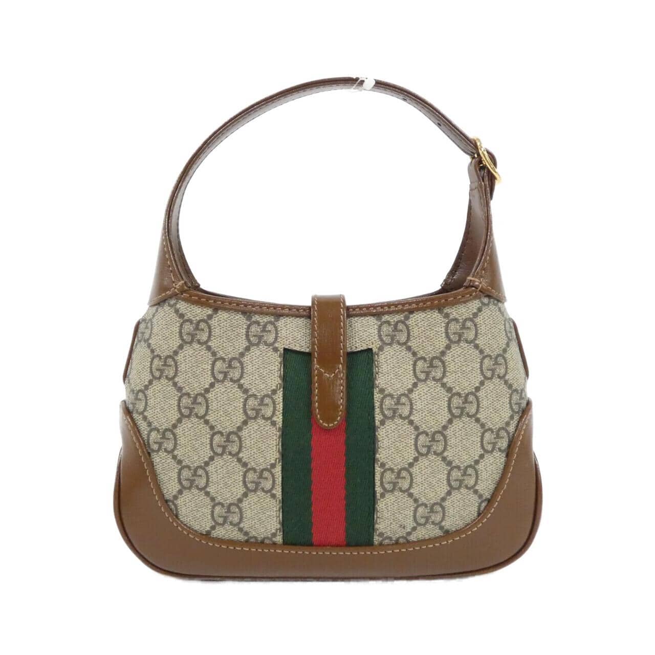 GUCCI Jackie 637092 HUHHG Bag Canvas Black Canvas - Thumbnail 2