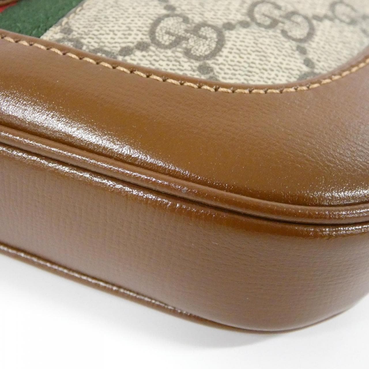 GUCCI Jackie 637092 HUHHG Bag Canvas Black Canvas - Thumbnail 3