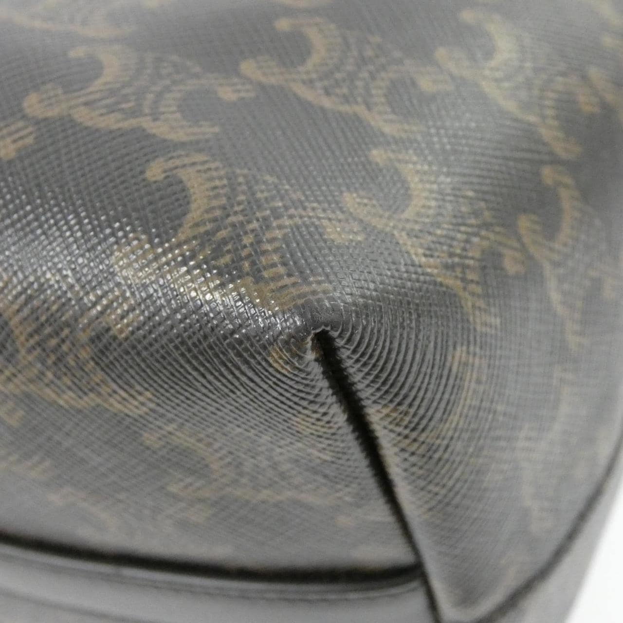 CELINE Cabas 113742FFZ Bag Canvas 黑色 帆布 - 縮圖 2