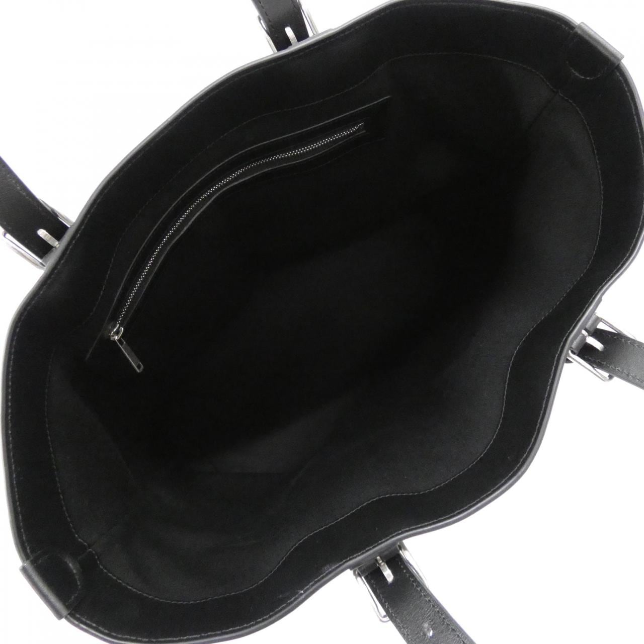 CELINE Cabas 113742FFZ Bag Canvas 黑色 帆布 - 縮圖 4