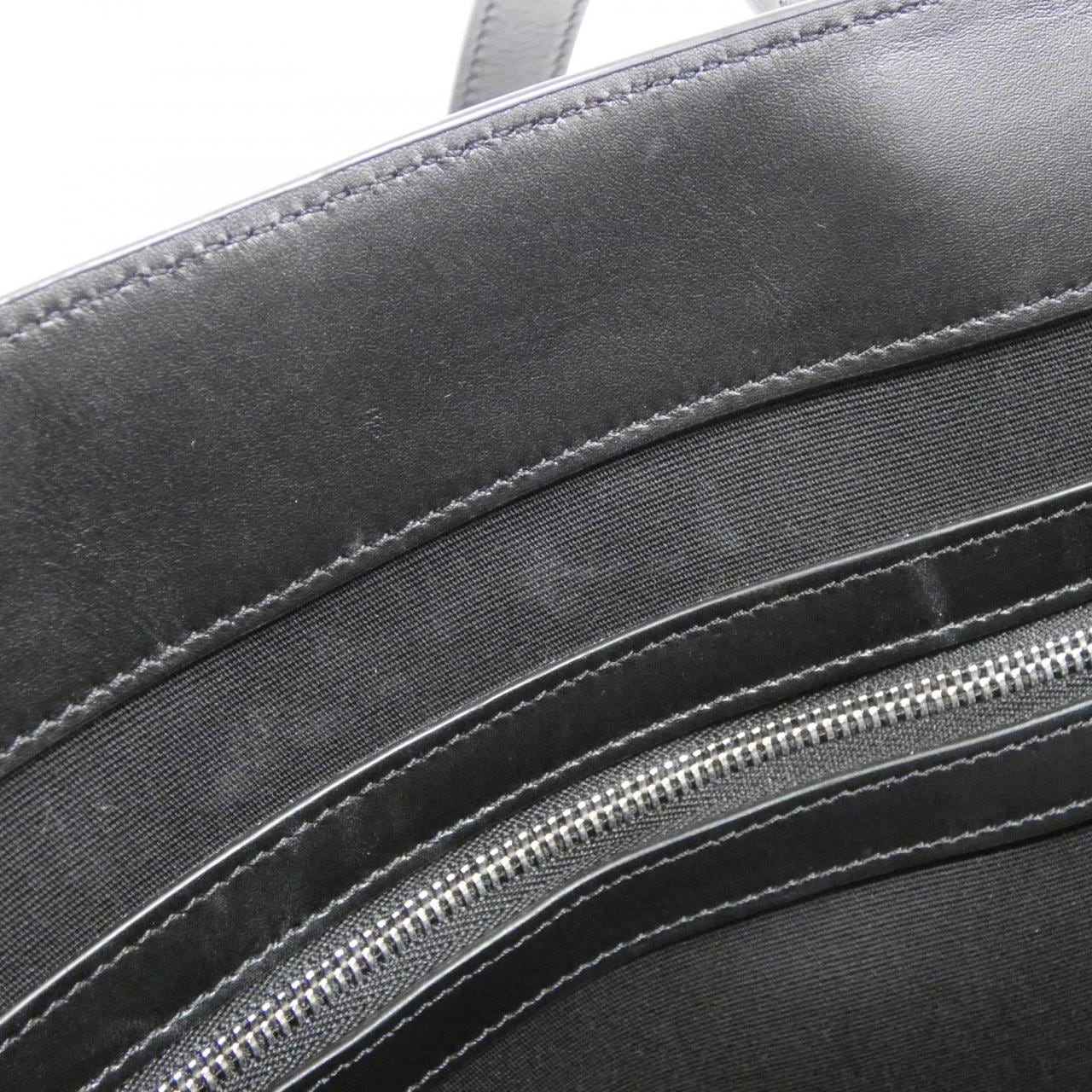 CELINE Cabas 113742FFZ Bag Canvas 黑色 帆布 - 縮圖 5