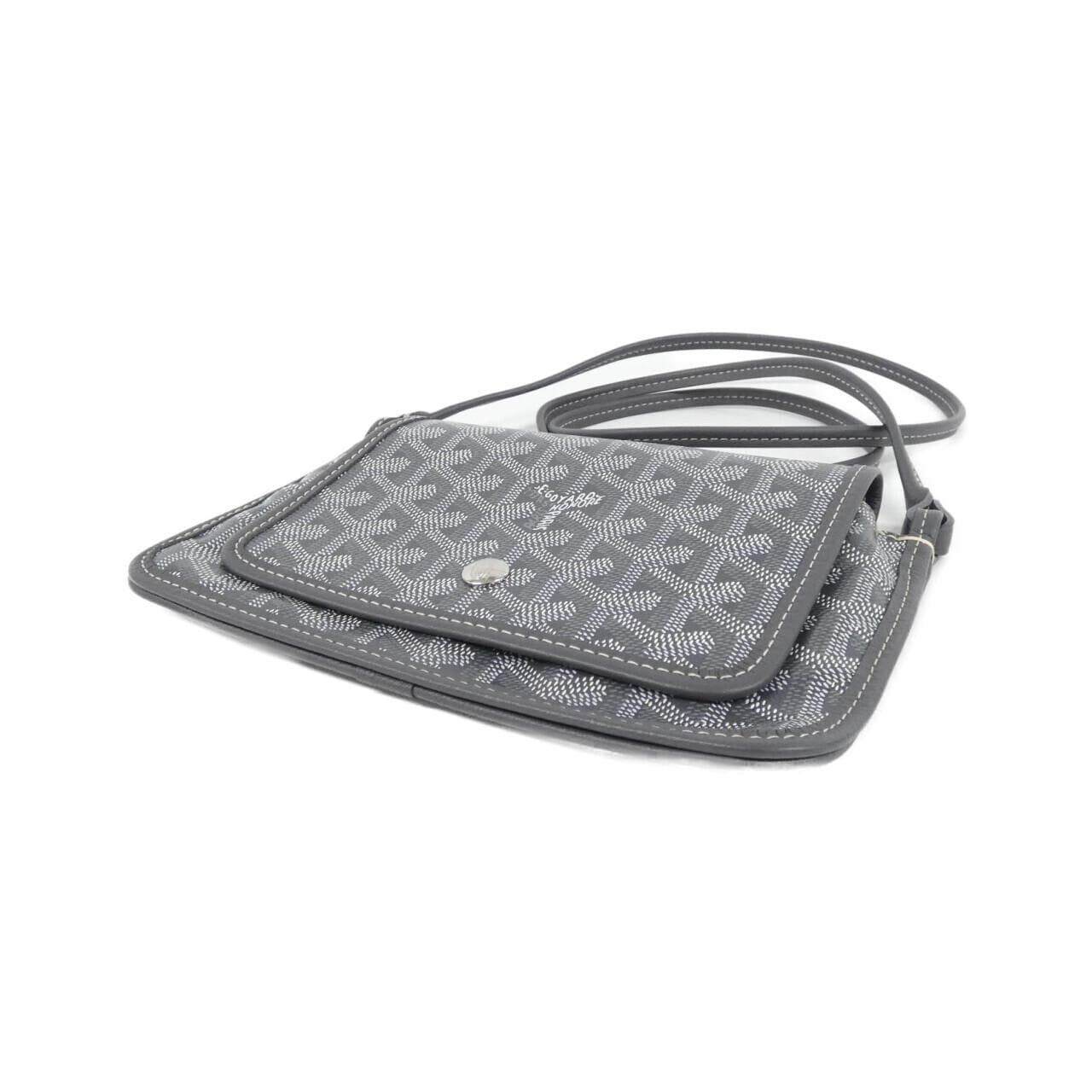 GOYARD Shoulder Bag Canvas Black Canvas Rank A - Thumbnail 3