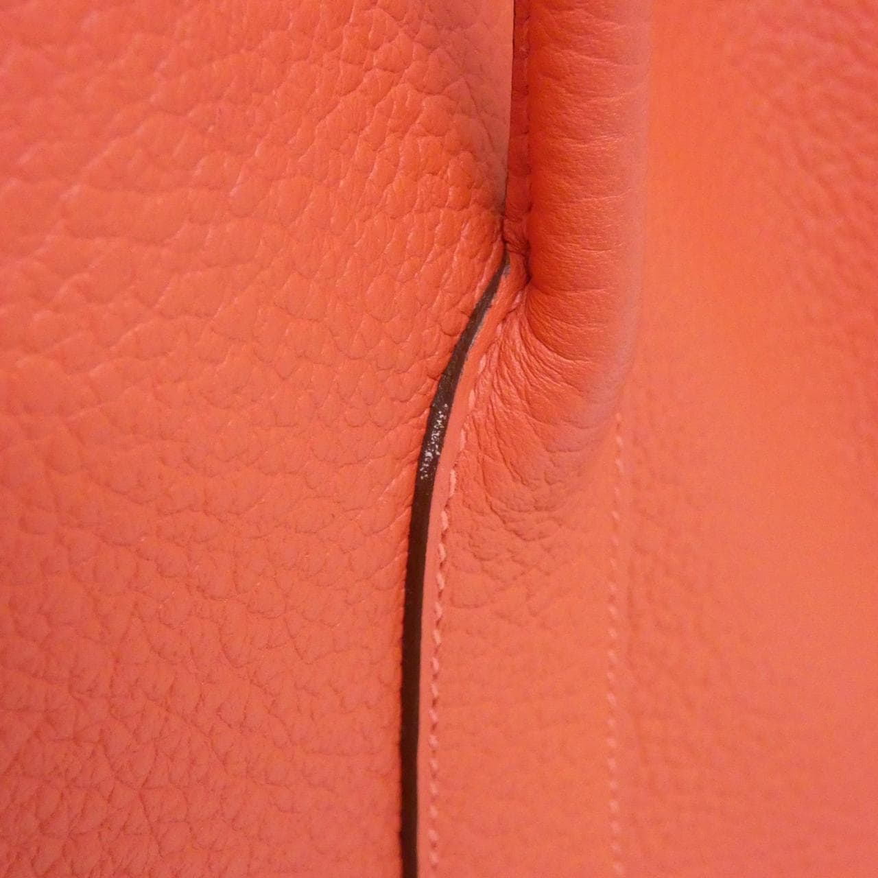 HERMES Garden Party HERMÈS 064423CK Bag Rouge Rank A - Thumbnail 5