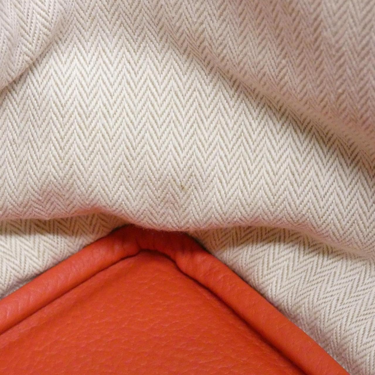 HERMES Garden Party HERMÈS 064423CK Bag Rouge Rank A - Thumbnail 8