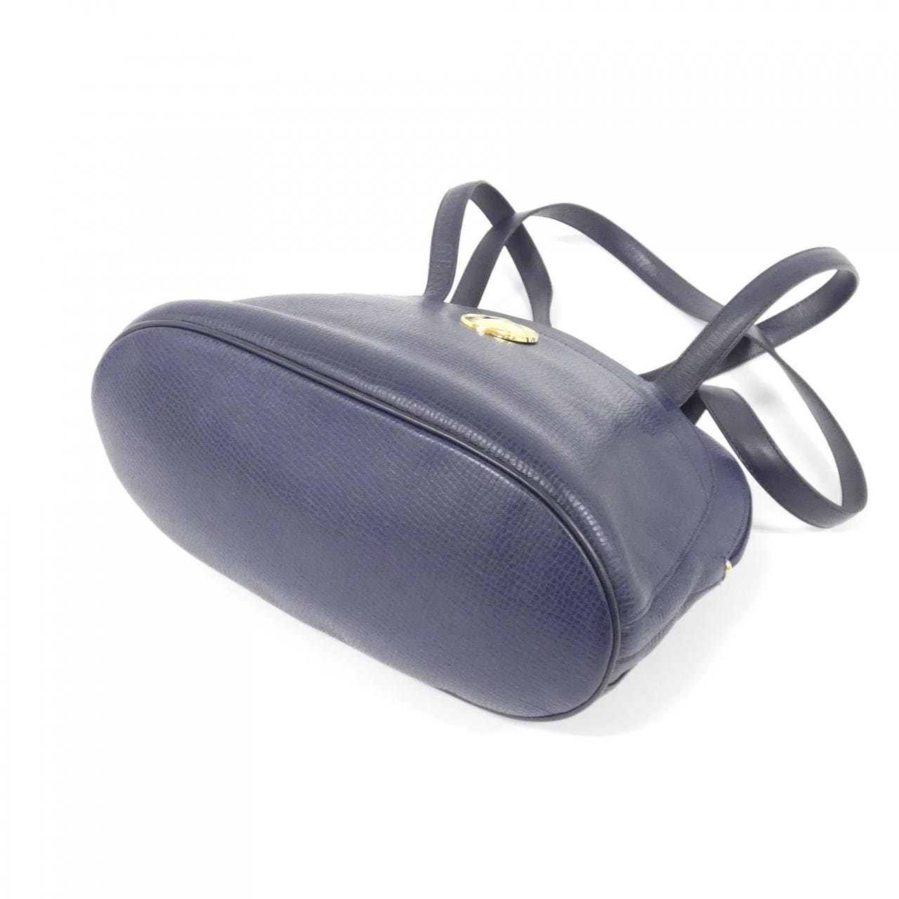 DIOR Shoulder Bag Leather 深藍色 皮革 中古品A - 縮圖 3