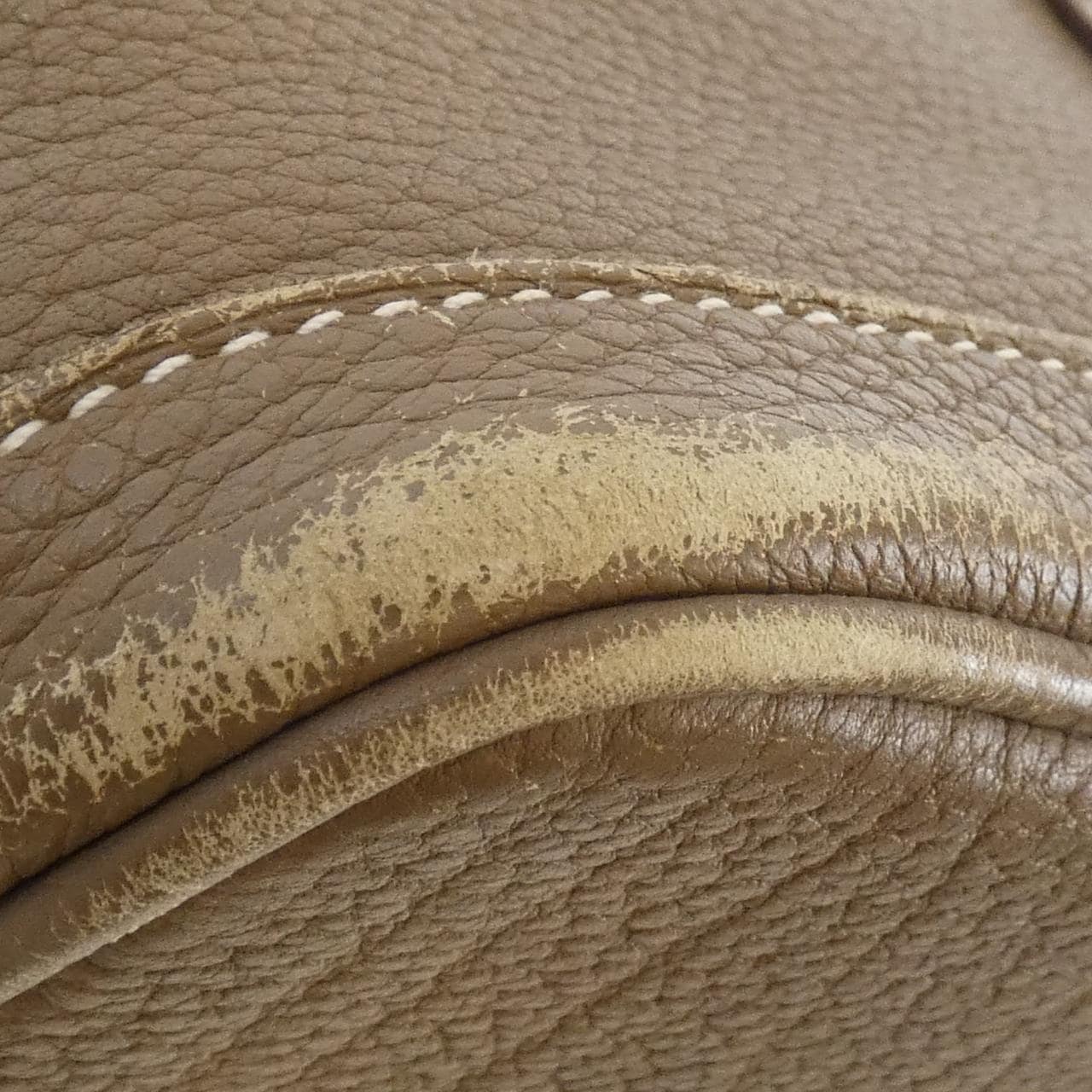 HERMES Garden Party HERMÈS 051559CK Bag Etoupe Rank B - Thumbnail 3