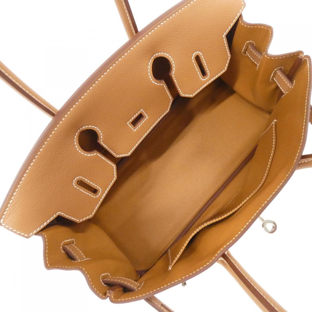 HERMES HERMÈS Birkin 086230CK Shoulder Bag 金色 中古品A - 縮圖 7