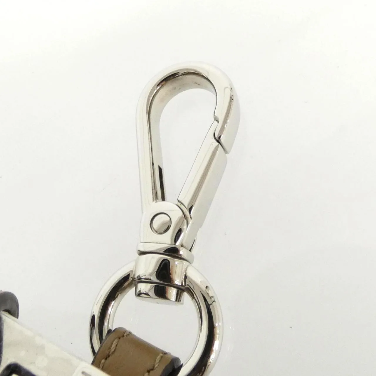 FENDI 7AS204 A9ZL Key Case Canvas Black Canvas Rank A - Thumbnail 5