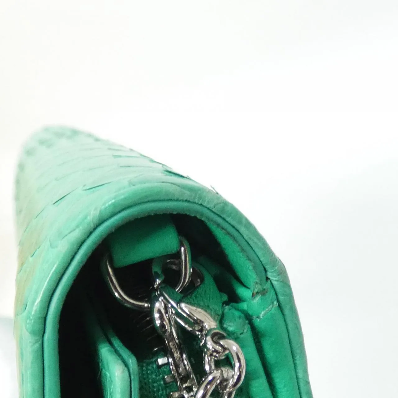 DIOR Wallet Python Green Python Rank A - Thumbnail 4