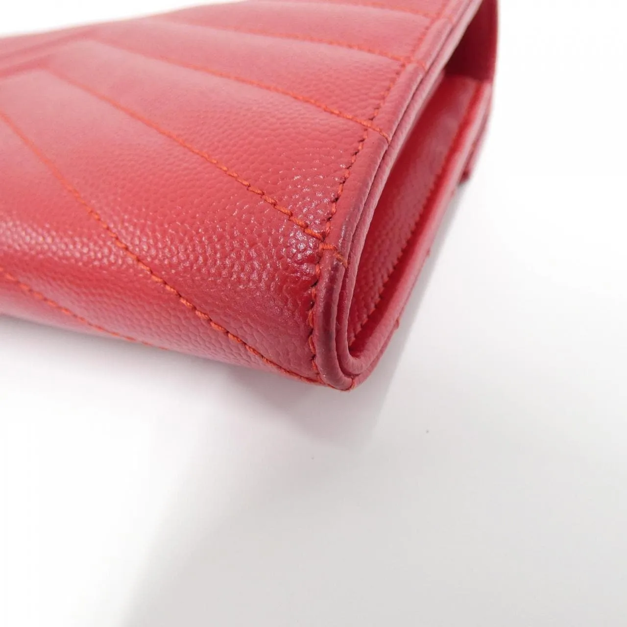 SAINT LAURENT 372264 BOW01 Wallet Black Rank A - Thumbnail 3