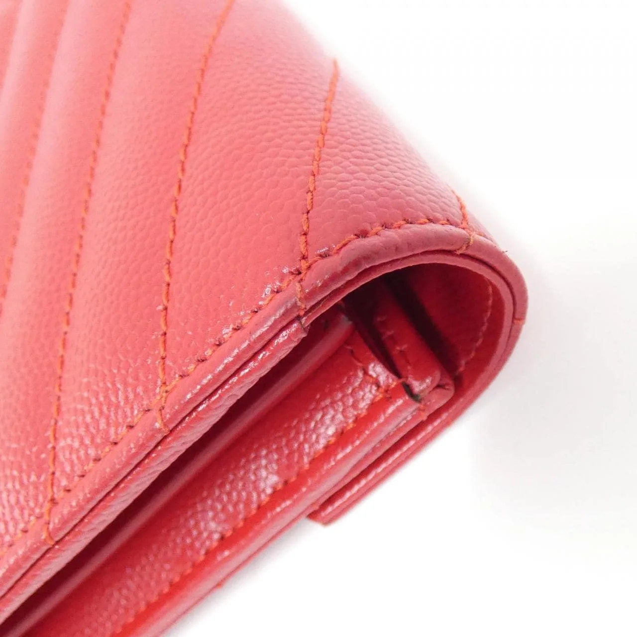 SAINT LAURENT 372264 BOW01 Wallet Black Rank A - Thumbnail 4