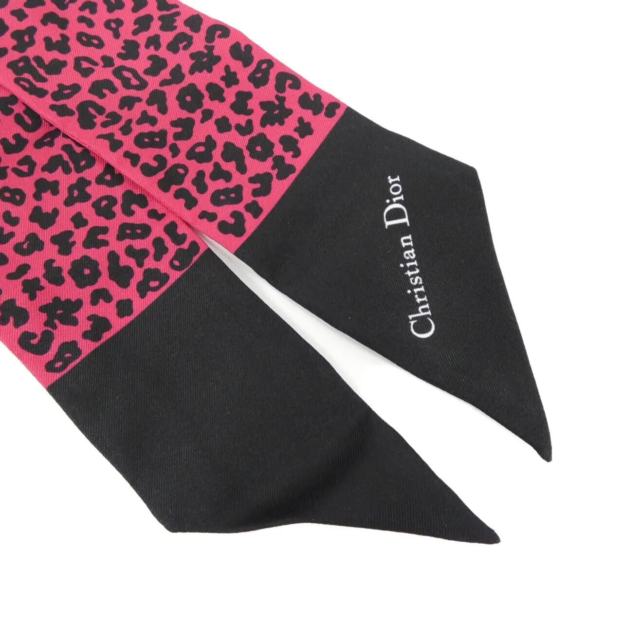 DIOR 14LEO106I600 Scarf Black Rank A - Thumbnail 2