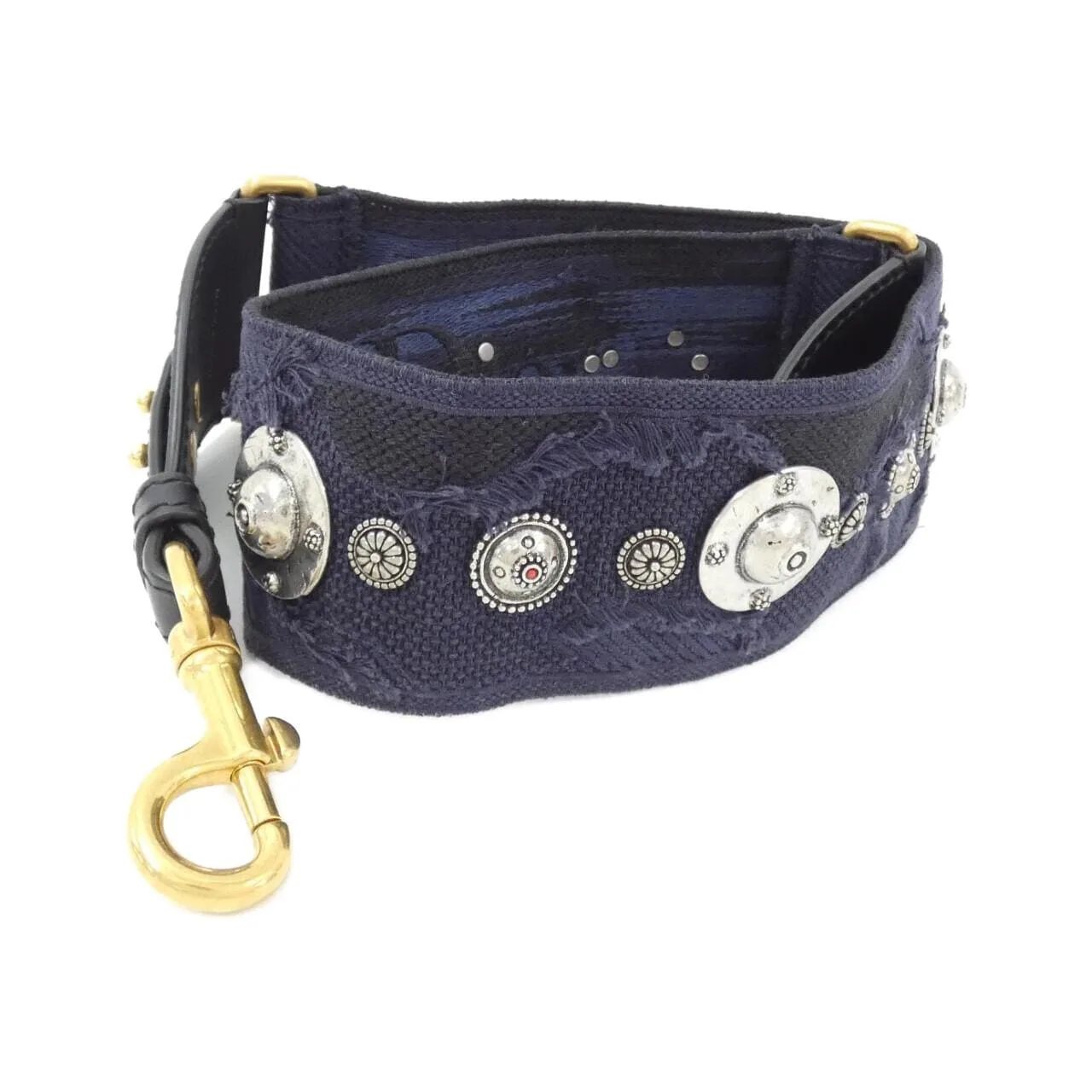 DIOR S8534CWAH Wallet Canvas Black