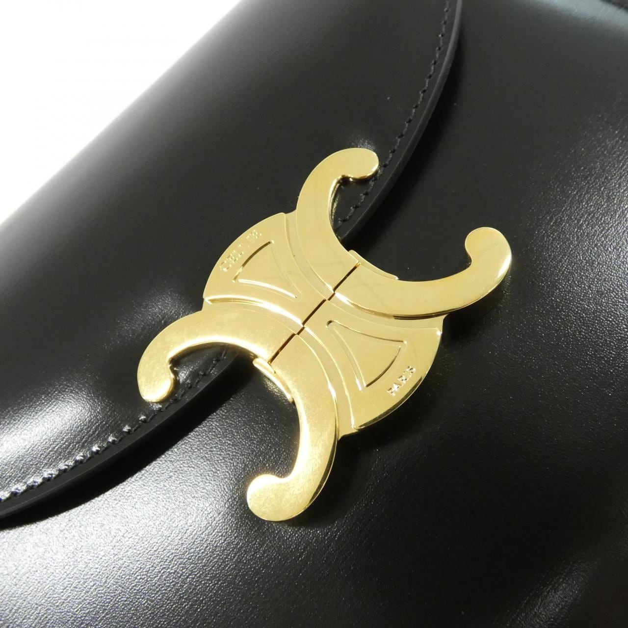 CELINE 110413BF4 Shoulder Bag 黑色 中古品A - 縮圖 5