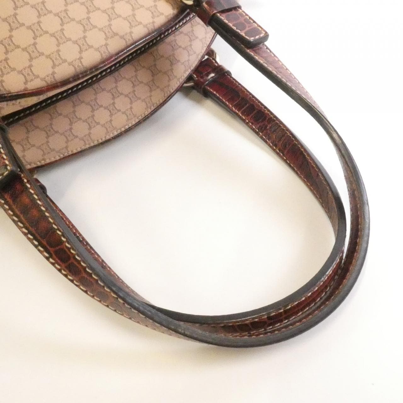 CELINE 160722AJB Shoulder Bag Canvas Black Canvas - Thumbnail 6