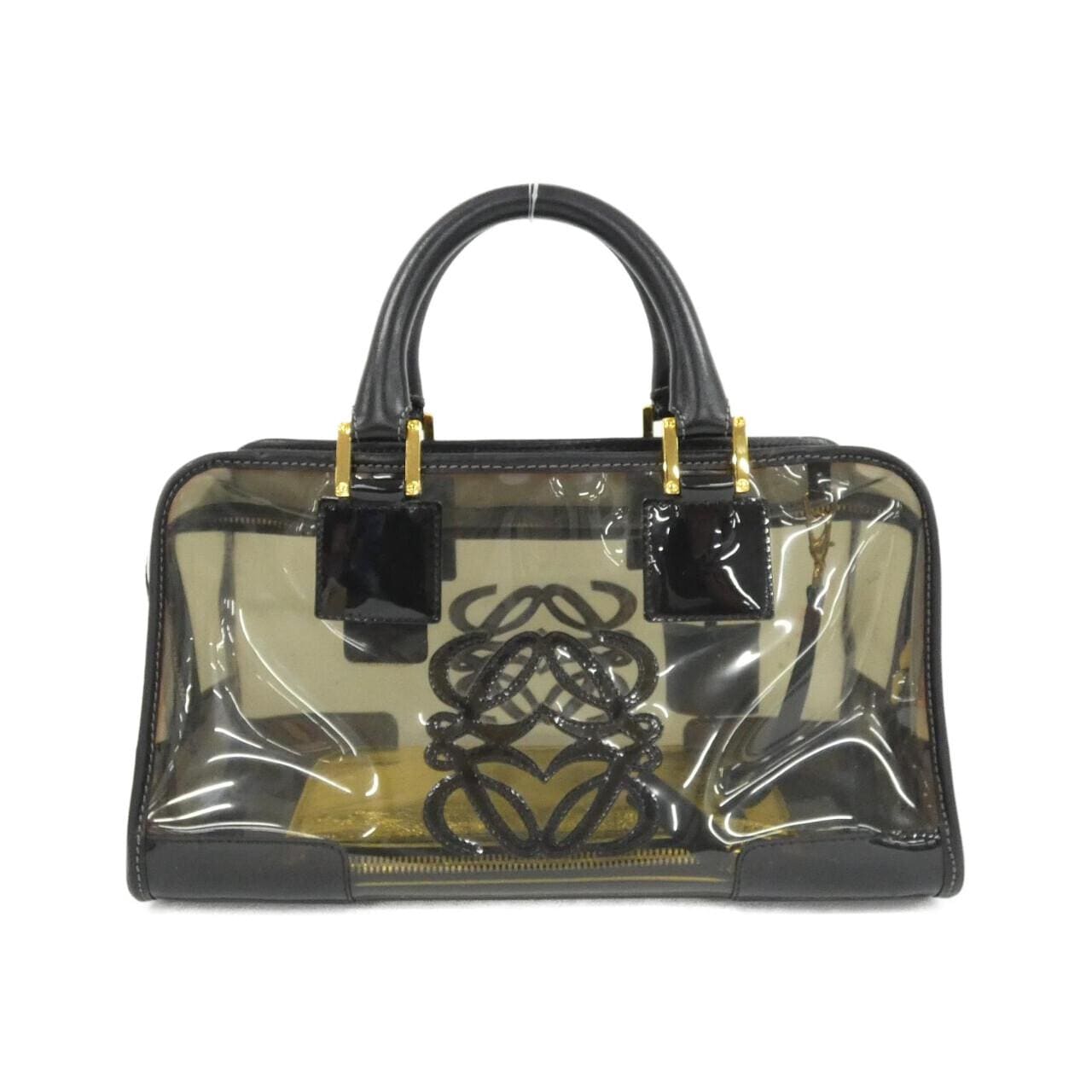 LOEWE Amazona 311 51 001 Bag Leather 黑色 皮革 中古品B - 縮圖 2