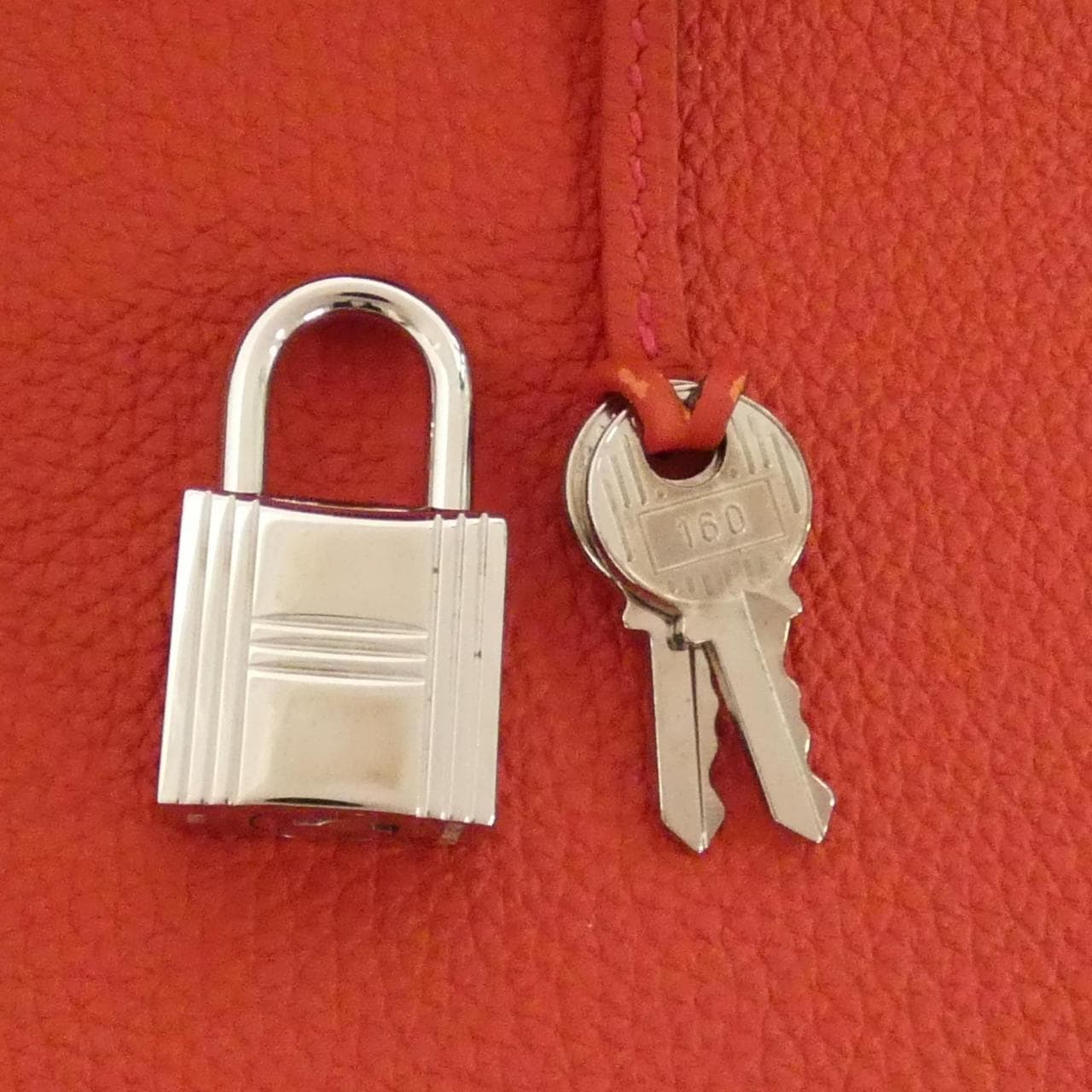 HERMES HERMÈS Kelly 028747CK Bag Togo Rouge Togo Leather - Thumbnail 4