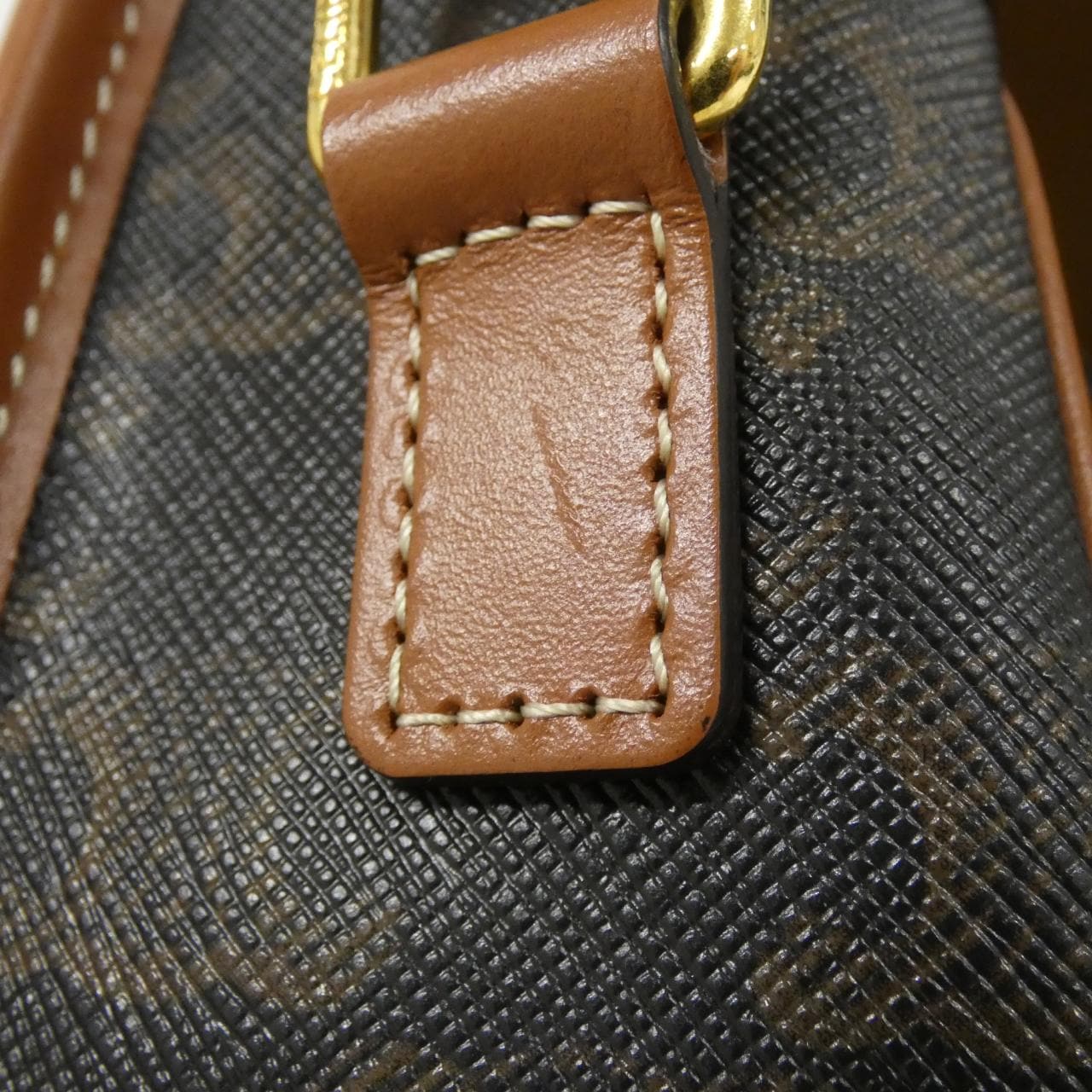 CELINE 191502BZJ Shoulder Bag Canvas 黑色 帆布 中古品A - 縮圖 6