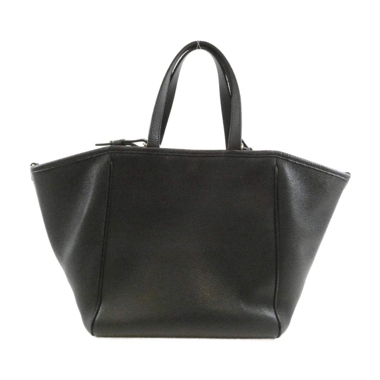 CELINE Cabas 194073CR7 Handbag Black Rank B - Thumbnail 2