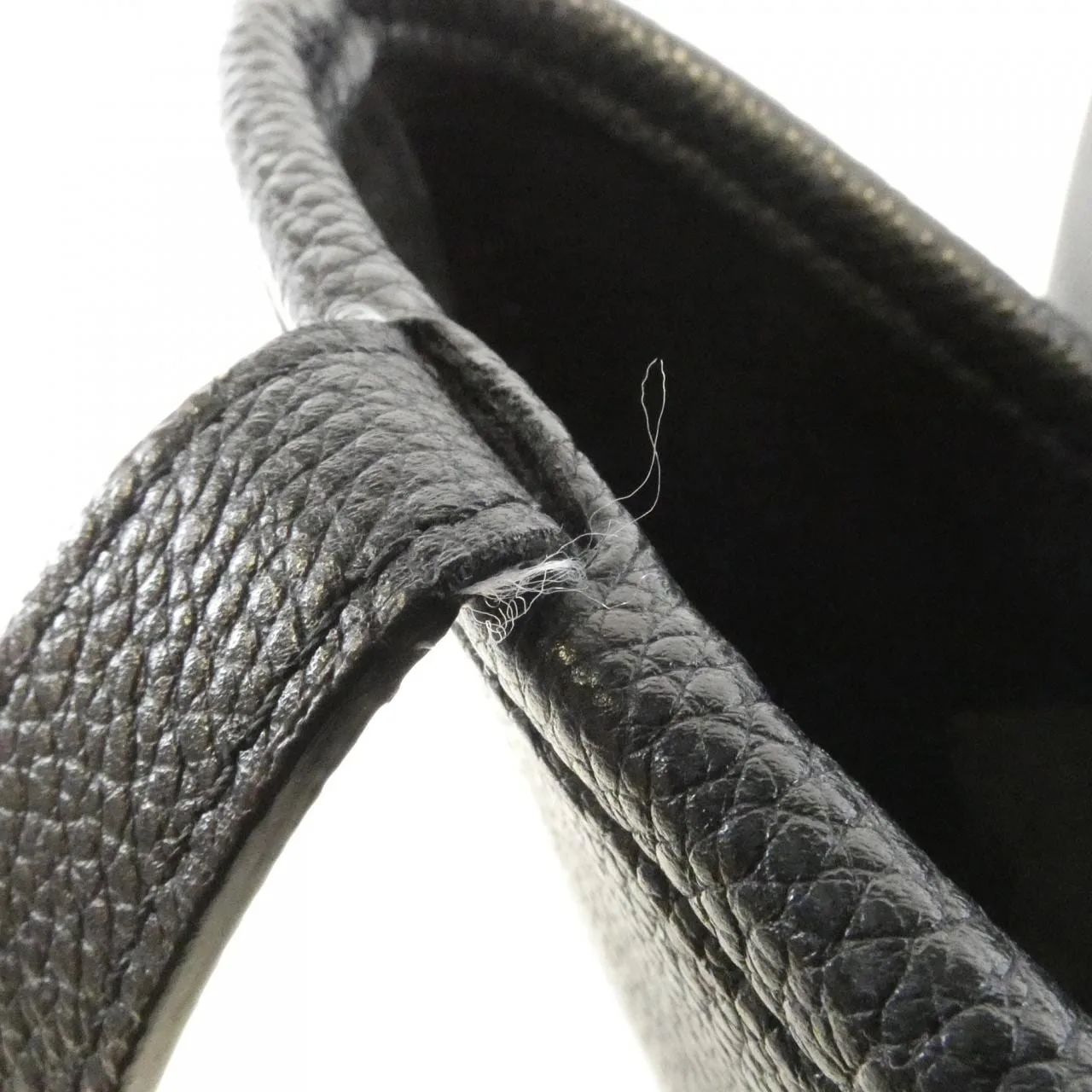 CELINE Cabas 194073CR7 Handbag Black Rank B - Thumbnail 6